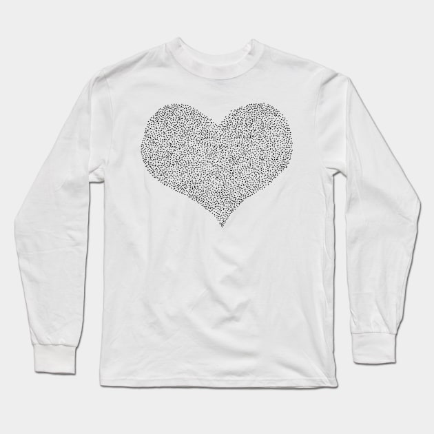 Heart Long Sleeve T-Shirt by ghjura